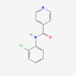 molecular formula C12H9ClN2O B5875661 N-(2-chlorophenyl)pyridine-4-carboxamide 
