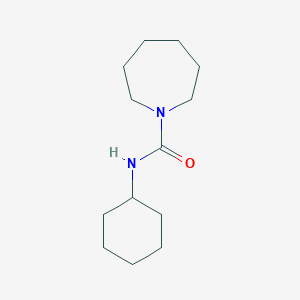 molecular formula C13H24N2O B5875671 N-cyclohexylazepane-1-carboxamide 