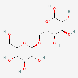 B587582 6-O-|A-D-Mannopyranosyl-D-mannose CAS No. 71184-87-7