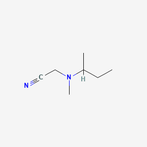 [sec-Butyl(methyl)amino]acetonitrile
