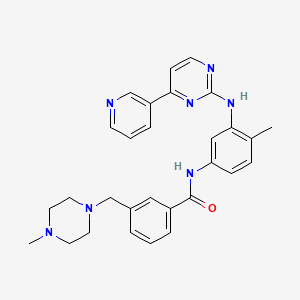 molecular formula C29H31N7O B587614 Imatinib Meta-methyl-piperazine Impurity CAS No. 1246819-59-9