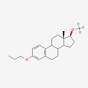 molecular formula C22H32O2 B587623 Promestriene D3 CAS No. 1316849-37-2