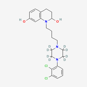 1-[4-[2,2,3,3,5,5,6,6-Octadeuterio-4-(2,3-dichlorophenyl)piperazin-1-yl]butyl]-3,4-dihydro-2H-quinoline-2,7-diol