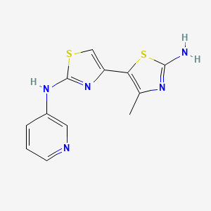 molecular formula C12H11N5S2 B5876492 JD123 