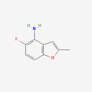 5-Fluoro-2-methylbenzofuran-4-amine