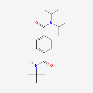 molecular formula C18H28N2O2 B5876619 Cambridge id 5303811 CAS No. 5303-81-1
