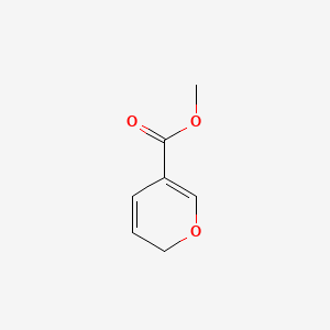 molecular formula C7H8O3 B587677 Methyl 2H-pyran-5-carboxylate CAS No. 141232-86-2