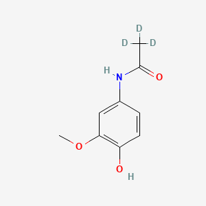 molecular formula C9H11NO3 B587690 3-Methoxy Acetaminophen-d3 CAS No. 1246816-53-4