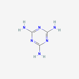 molecular formula C3H6N6 B587691 三聚氰胺 CAS No. 1246816-14-7