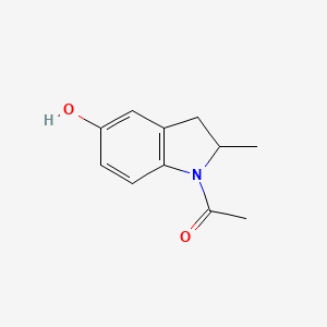 1-(5-Hydroxy-2-methylindolin-1-yl)ethanone