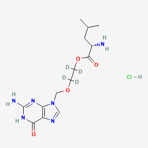 Acyclovir-d4 L-Leucinate