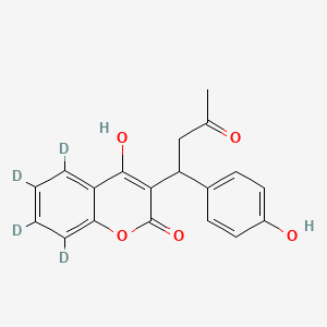 molecular formula C19H16O5 B587727 4'-Hydroxywarfarin-d4 CAS No. 94820-63-0