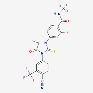 molecular formula C21H16F4N4O2S B587748 Enzalutamide D3 CAS No. 1443331-82-5