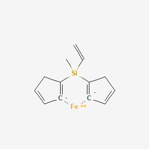 B587752 Methyl Vinyl[1]sila Ferrocenophane CAS No. 155892-90-3