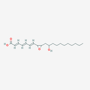 11-Hydroxy-8,9-epoxyeicosatrienoic acid