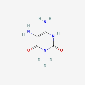 5,6-Diamino-3-methyluracil-d3