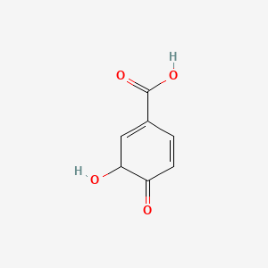3-Hydroxy-4-oxocyclohexa-1,5-diene-1-carboxylic acid