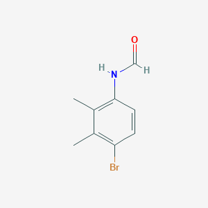 molecular formula C9H10BrNO B5877727 N-(4-bromo-2,3-dimethylphenyl)formamide 