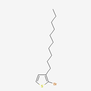 molecular formula C14H23BrS B587775 2-Bromo-3-decylthiophene CAS No. 144012-09-9