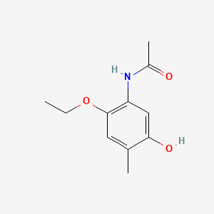 N-(2-ethoxy-5-hydroxy-4-methylphenyl)acetamide
