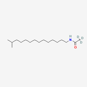molecular formula C17H35NO B587816 Capsiamide-d3 