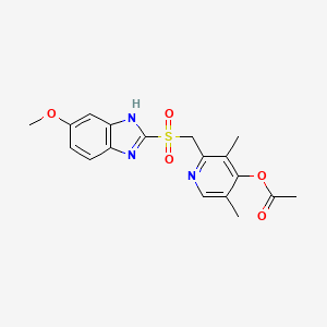 4-Acetyloxy Omeprazole Sulfone