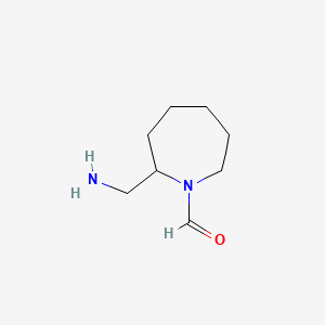 2-(Aminomethyl)azepane-1-carbaldehyde
