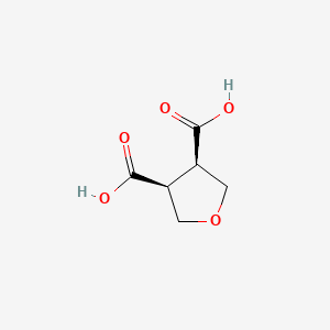 molecular formula C6H8O5 B587845 cis-Tetrahydro-furan-3,4-dicarboxylic acid CAS No. 149429-49-2