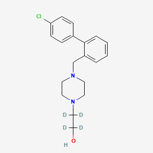 2-[4-[(4-Chlorophenyl)phenylmethyl]-1-piperazinyl]ethanol-d4