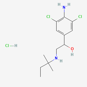 molecular formula C13H21Cl3N2O B587884 Clenpenterol hydrochloride CAS No. 37158-47-7
