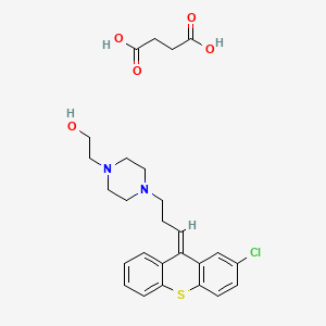 molecular formula C26H31ClN2O5S B587889 Zuclopenthixol Succinate Salt CAS No. 1246833-58-8
