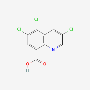 3,5,6-Trichloroquinoline-8-carboxylic Acid