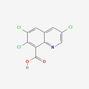3,6,7-Trichloroquinoline-8-carboxylic Acid