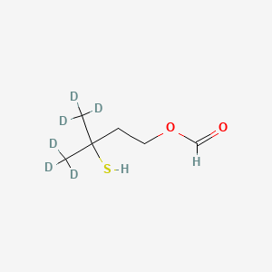 3-Mercapto-3-methylbutyl-d6 Formate