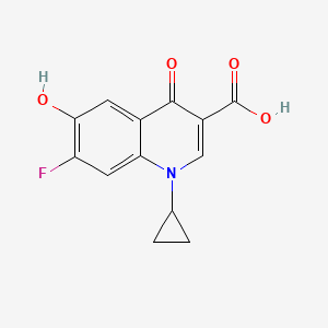 1-Cyclopropyl-1,4-dihydro-7-fluoro-6-hydroxy-4-oxo-3-quinolinecarboxylic Acid