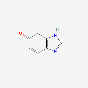 molecular formula C7H6N2O B587934 4H-Benzimidazol-5-ol CAS No. 148832-39-7