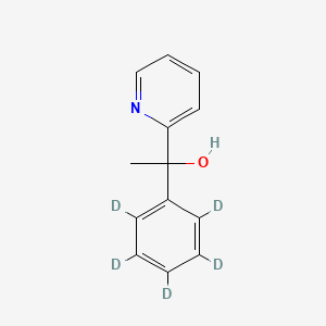 1-Phenyl-1-(2-pyridyl)ethanol-d5