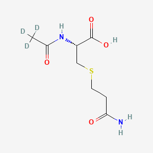N-Acetyl-S-(carbamoylethyl)-L-cysteine-d3