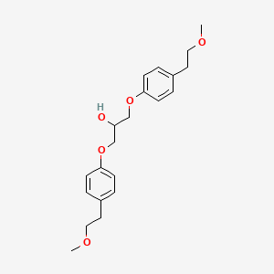 1,3-Bis[4-(2-methoxyethyl)phenoxy]propan-2-ol