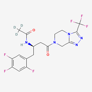molecular formula C18H17F6N5O2 B587988 N-Acetyl Sitagliptin-d3 CAS No. 1795785-80-6
