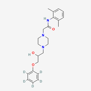 molecular formula C23H31N3O3 B587992 Desmethoxy Ranolazine-d5 CAS No. 1794788-57-0