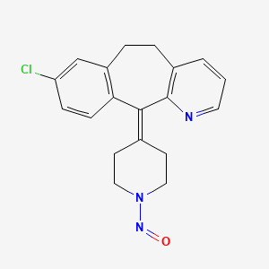 molecular formula C19H18ClN3O B588004 N-Nitroso desloratadine CAS No. 1246819-22-6