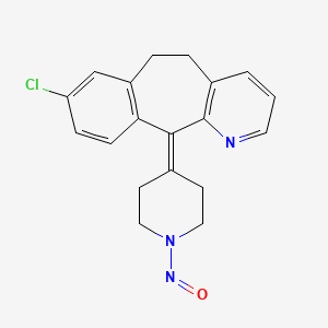 molecular formula C19H18ClN3O B588004 N-Nitroso Desloratadine CAS No. 1246819-22-6