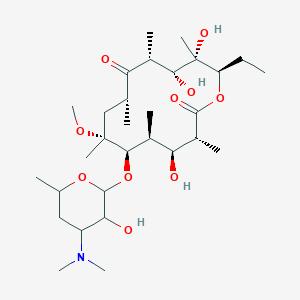 molecular formula C30H55NO10 B588005 De(cladinosyl) Clarithromycin CAS No. 118058-74-5