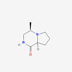 (4R,8aS)-4-Methylhexahydropyrrolo[1,2-a]pyrazin-1(2H)-one