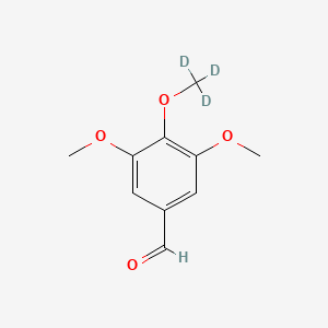 molecular formula C10H12O4 B588014 3,4,5-Trimethoxybenzaldehyde-d3 CAS No. 1219805-17-0