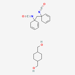 B588032 1,4-Cyclohexanedimethanol, polymer with 1,1'-methylenebis(isocyanatobenzene) CAS No. 152187-59-2