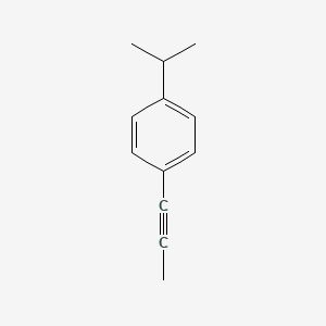 molecular formula C12H14 B588042 1-(Propan-2-yl)-4-(prop-1-yn-1-yl)benzene CAS No. 148651-48-3