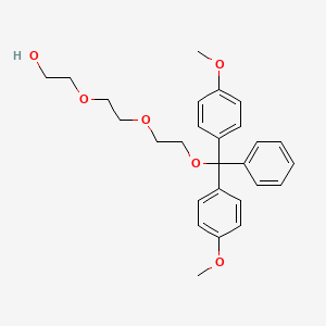 molecular formula C27H32O6 B588046 O1-(Dimethoxytrityl)triethylene glycol CAS No. 146669-11-6