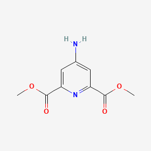 molecular formula C9H10N2O4 B588063 4-氨基吡啶-2,6-二甲酸二甲酯 CAS No. 150730-41-9